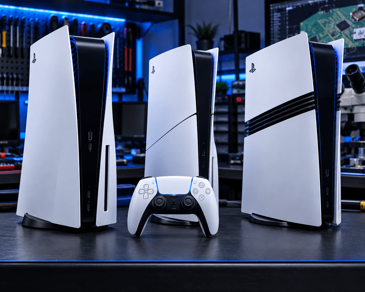 PlayStation 5 FAT, Slim i Pro konzole u PCMobile servisu