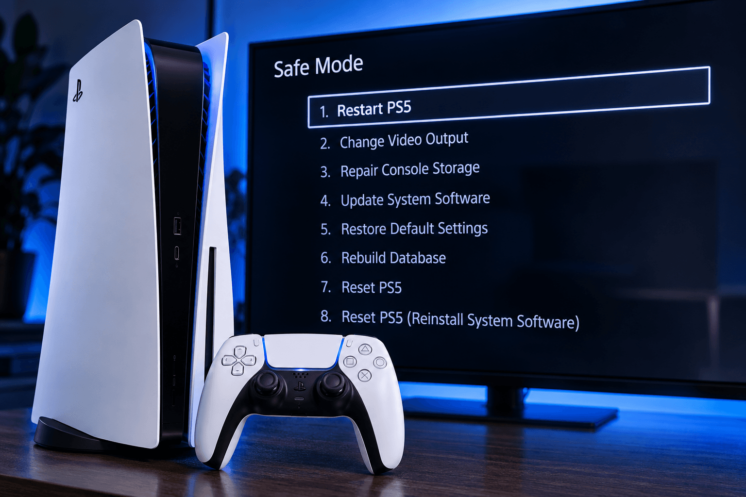 PS5 Safe Mode i problem sa pokretanjem sistema